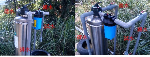 居家手動逆洗過濾機安裝圖
